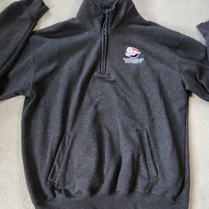 Shippensburg University 1/4 Zip Gray Champion Sweatshirt - XL